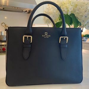 Kate Spade Gold Buckle Tote Bag